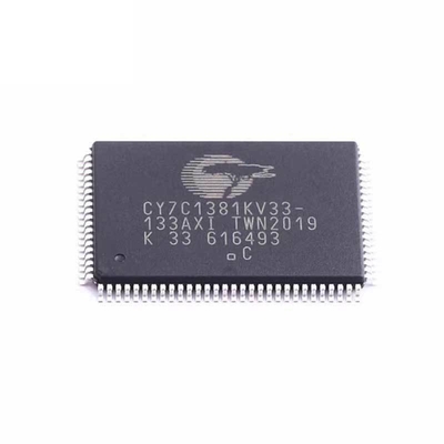 18Mbit Static SRAM Chip 6.5 Ns COMS CY7C1381KV33-133AXI