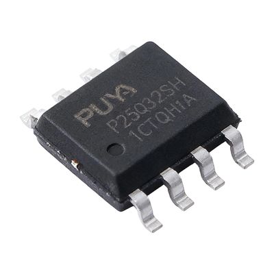 P25Q32SH-SSH-IT 1Gbit 128M x 8 SPI NOR Flash Memory Chip with 2.7V to 3.6V Operating Voltage