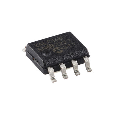 24LC16BT-I/SN 16K I²C™ Serial EEPROM Single Supply with Operation down to 1.7V for 24AA16 Devices, 2.5V for 24LC16B Devices