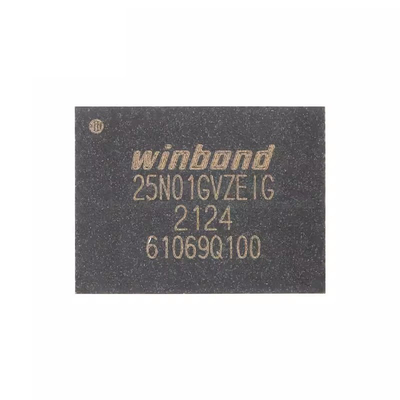 128MB 104MHz Spi Nor Flash Programmer 8-Bit Chip W25N01GVZEIG