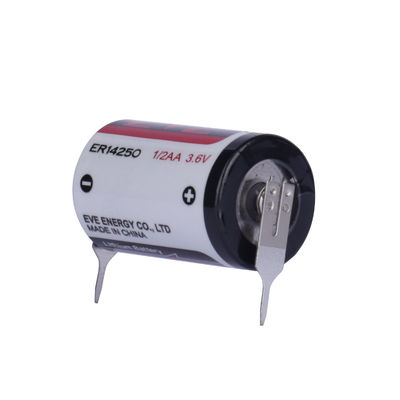 ER14250 1/2AA Instruments Meters Rechargeable Battery 3.6 V Industrial Equipment
