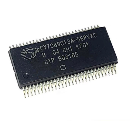 Single Chip MPU IC 8051 Microprocessor 480Mb/S CY7C68013A-56PVXC