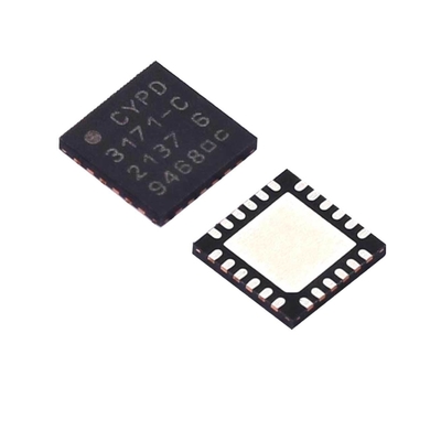 EZ PD MPU IC CCG3PA Chip Pengontrol Port USB Tipe-C Konsumen CYPD3171-24LQXQT