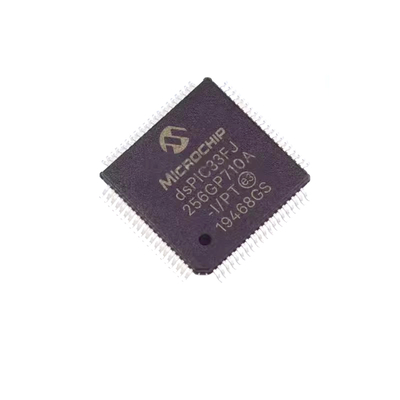 Pengendali Sinyal Digital 16-bit DSP DSC 256KB Flash Dan 30KB SRAM Dengan Prosesor Analog Canggih DSPIC33FJ256GP710A-I/PF