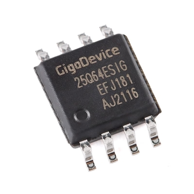 64Mbit Quad Spi Nor Flash 133MHz Memory Data Storage GD25Q64ESIG
