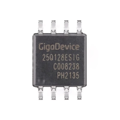 SPI 128m Nor Flash 128mbit 16mx8 133mhz Sop-8 Memori penyimpanan data GD25Q128ESIGR