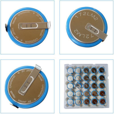 CR2032HR Heat Resistant Coin Lithium Ion Battery Manganese Dioxide Batteries Industrial