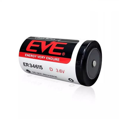 ER14335 Lithium Thionyl Chloride Lithium Ion Battery Pack Not Rechargeable 3.6V