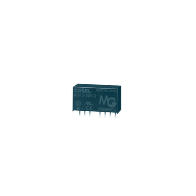 10.5W Isolated Dc Dc Converter Module 18 - 76Vin 15V 0.7A PCB SIP8 MGFS104815
