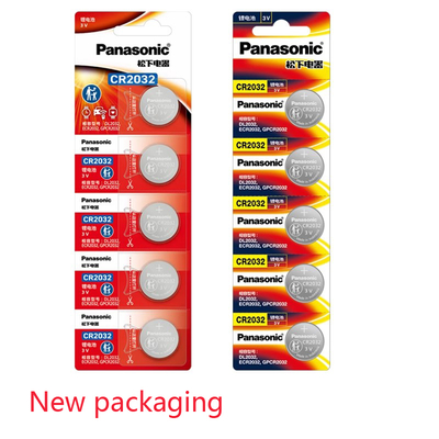 Panasonic CR2032 3V 220mAh Lithium Coin Battery 20x3.2mm