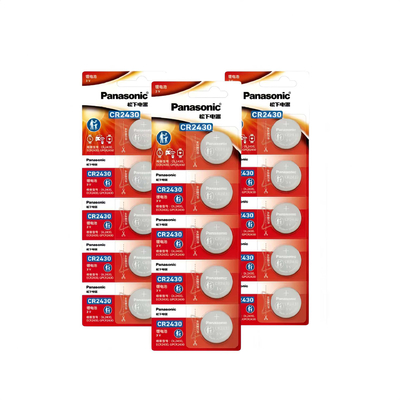 Panasonic CR2430 3V Lithium Coin Battery 800mAh 24mm