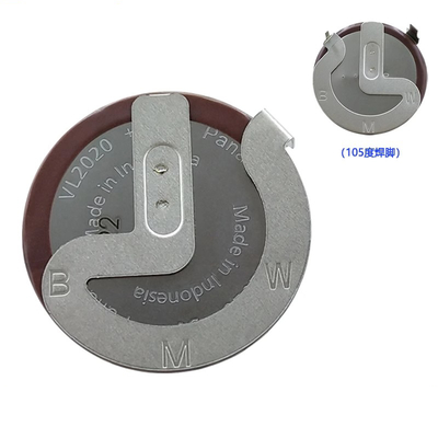 Coin Cell Battery 3V 20mAH Rechargeable button battery VL-2020