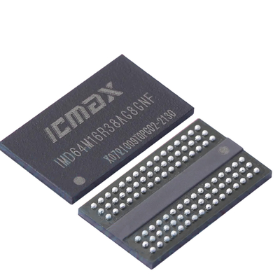 DDR3 SDRAM Memory Chip 1GB 1.5V FBGA-96 8K Refresh IMD64M16R38AG8GNF