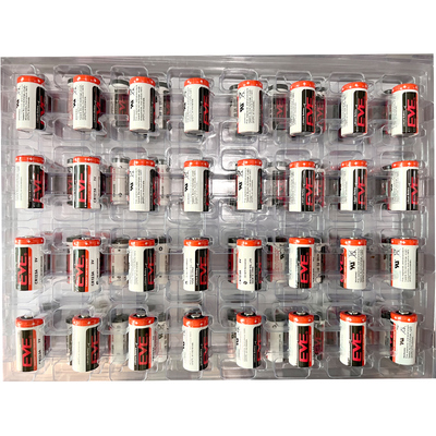 CR123A 3V Lithium Manganese Dioxide Battery with 1.4AH Capacity, High Current Pulse Discharge, and Wide Operating Temperature Range (-40°C to +70°C)