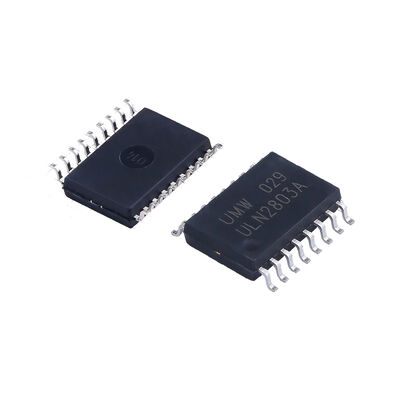 ULN2803A High-Voltage High-Current Darlington Driver IC with 8 NPN Darlington Pairs for Power Management