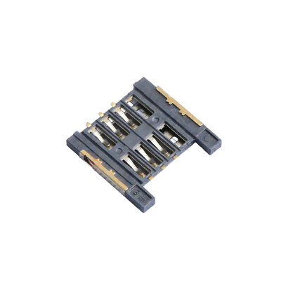 1.8mm Height Plug-and-play MiniSIM Card Slot with Iron Shell Extended Type for Secure Connectivity