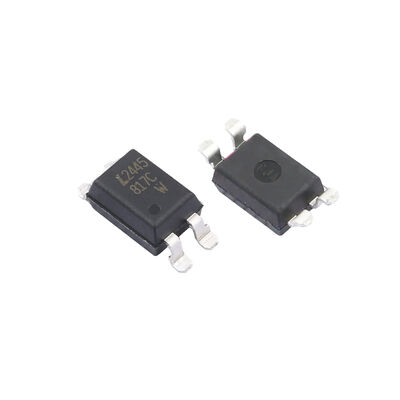 LTV-817S-TA1-C Transistor Output Optocoupler with 5000 Vrms Isolation Voltage and 50% Current Transfer Ratio in SMD/SMT Package