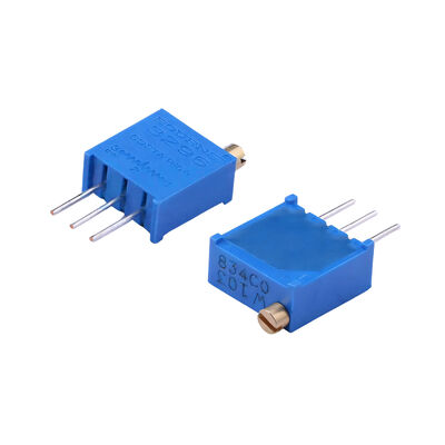 3296W-1-103LF Trimmer Resistors - Through Hole 3/8" 10Kohms Sealed Vertical Adjust