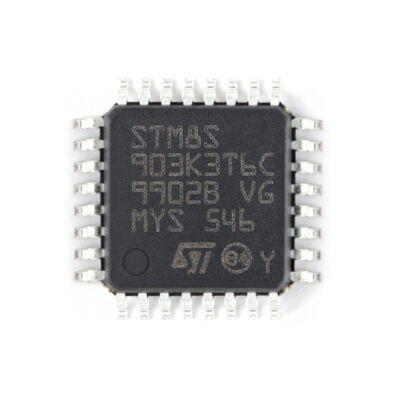 STM8S903K3T6C 16 MHz STM8S 8-bit MCU Up To 8 Kbytes Flash 1 Kbyte RAM 640 Bytes EEPROM 10-bit ADC 2 Timers UART SPI I²C
