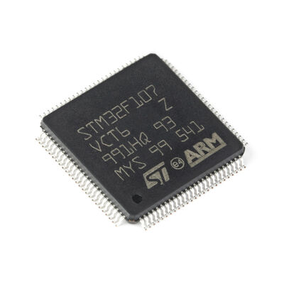STM32F107VCT6 Connectivity Line ARM®-based 32-bit MCU With 64/256 KB Flash USBOTG Ethernet 10 Timers 2 CANs 2 ADCs 14 Communication Interfaces