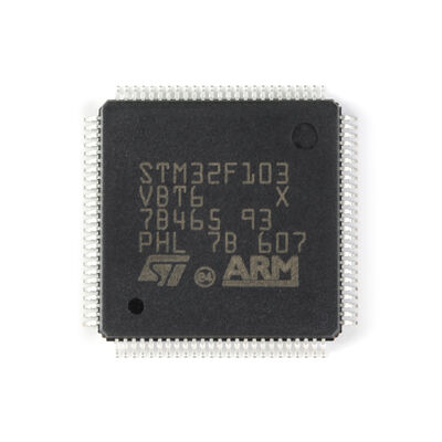 STM32F103VBT6 Medium-density Performance Line ARM-based 32-bit MCU With 64or 128 KB Flash USB CAN 7 Timers 2 ADCs 9 Com Interfaces