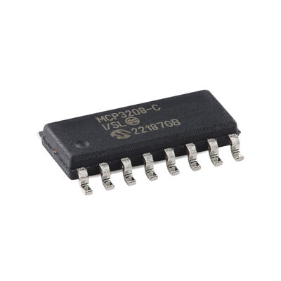 MCP3208-CI/SL 2.7V 4-Channel/8-Channel 12-Bit A/D Converterswith SPI Serial Interface