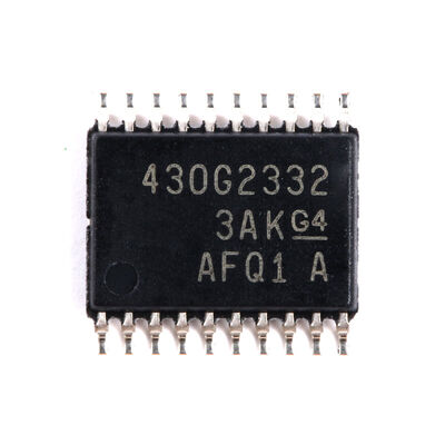 MSP430G2332IPW20 16 MHz MCU With 4KB Flash 256B SRAM 10-bit ADC SPI/I2C Timer