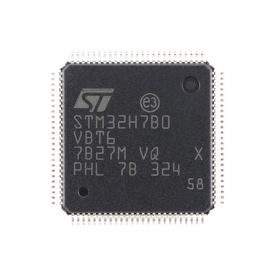 STM32H7B0VBT6 32-bit Arm® Cortex®-M7 280 MHz MCUs 128-Kbyte Flash Memory 1.4-MbyteRAM 46com And Analog Interfaces SMPS Crypto