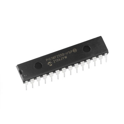PIC18F2550-I/SP 28/40/44-Pin High-Performance Enhanced Flash USB Microcontrollers With NanoWatt Technology
