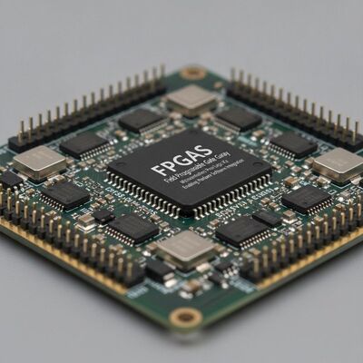 ECP2 FPGA Field Programmable Gate Array with 766 MHz Clock Frequency, 68 Mb Block RAM, and 6 μs Settling Time