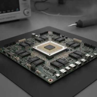 FPGA Field Programmable Gate Array with 68 Mb Block RAM for High-speed Operation and Configurable Gates and Inverters