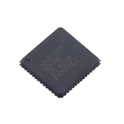 ADUC7025BCPZ62-RL Microcontroladores ARM - MCU Microcontrolador de precisión analógica, E/S analógica de 12 bits, MCU ARM7TDMI