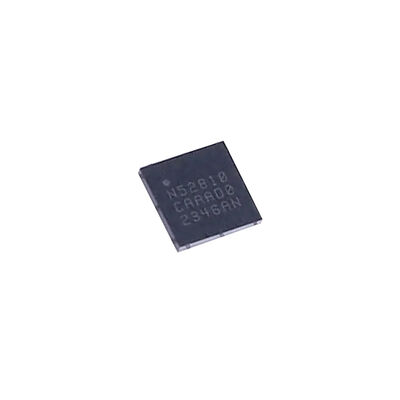NRF52810-CAAA-R Διαδοχέας ραδιοσυχνοτήτων 2,4 GHz με ευαισθησία -96 dBm, ταχύτητα δεδομένων 2 Mbps και τάση λειτουργίας 1,7V έως 3,6V