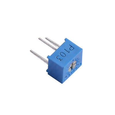 10 kOhms 500 mW Single Turn Trimmer Resistor Door Hole Verstelbare Resistor voor Precision Tuning