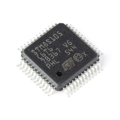 STM8S105C6T6 Access Line 16 MHz STM8S 8-bit MCU Up To 32 Kbyte Flash Integrated EEPROM 10-bit ADC Timers UART SPI I²C