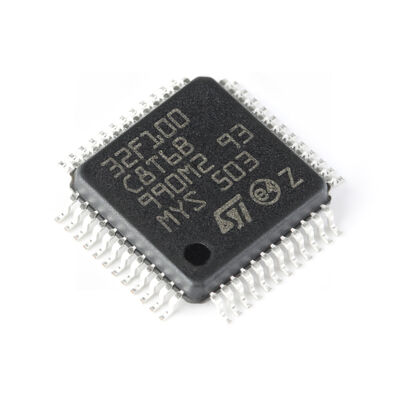 STM32F100C8T6B Low & Medium-density Value Line Advanced ARM-based 32-bit MCUwith 16 To 128 KB Flash 12 Timers ADC DAC & 8 Comm Interfaces